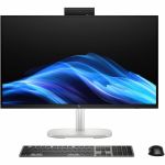 HP EliteStudio 8 AiO G1i All-in-One Computer - Intel Core Ultra 5 235 - vPro Technology - 16 GB - 512 GB SSD - 27in QHD Touchscreen - Desktop - Pike Silver - Intel Q870 Chip - 2560 x 14