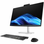 HP EliteStudio 8 AiO G1i All-in-One Computer - Intel Core Ultra 5 235 - vPro Technology - 16 GB - 512 GB SSD - 27in QHD Touchscreen - Desktop - Pike Silver - Intel Q870 Chip - 2560 x 14