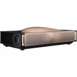 Hisense l9q 3D Ultra Short Throw Laser Projector - Wall Mountable - Coffee Brown  Black - High Dynamic Range (HDR) - Front - 2160p - 25000 Hour Normal Mode - 5000:1 - 5000 lm - HDMI - U