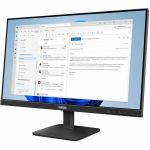 Lenovo ThinkVision S24-4e 24in Class Full HD LED Monitor - 16:9 - Raven Black - 23.8in Viewable - In-plane Switching (IPS) Technology - WLED Backlight - 1920 x 1080 - 16.7 Million Color