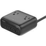 Belkin 3-Outlet Charging Station with 2x USB-A and 2x USB-C Ports 70W