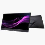 CODi 15.6in Portable Full HD Monitor with Kickstand & Power Delivery - Boost productivity anywhere with CODi's ultra-slim 15.6in portable monitor-featuring plug-and-play connectivity  p