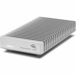 OWC Express 1M2 Drive Enclosure PCI Express NVMe - USB4 Host Interface - UASP Support Portable - Silver - TAA Compliant - 1 x SSD Supported - 1 x Total Bay - 80 Gbit/s Data Transfer Rat