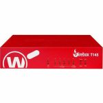 WatchGuard Firebox T145 Network Security/Firewall Appliance - Policy Management - 5 Port - 2.5 Gigabit Ethernet  Gigabit Ethernet - 3.90 Gbit/s Firewall Throughput - TLS - 5 x RJ-45 - 1