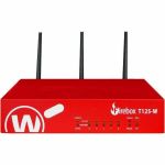 WatchGuard Firebox T125-W WGT126033 Network Security/Firewall Appliance - Policy Management - 5 Port - 2.5 Gigabit Ethernet  Gigabit Ethernet - 2.28 Gbit/s Firewall Throughput - Wireless LAN IEEE