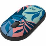 Logitech M340 Mouse - Optical - Wireless - 32.81 ft - Radio Frequency - 2.40 GHz - Floral Leaves - USB Type A - 1000 dpi - Scroll Wheel - 3 Button(s) - Symmetrical - 1 x AA Battery Supp