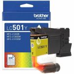 Brother LC501Y Original Standard Yield Inkjet Ink Cartridge - Yellow - 1 Each - 200 Pages