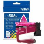 Brother Genuine LC506M Standard Yield Magenta Ink Cartridge - Ink Cartridge - Magenta - Standard Yield - 900 Pages