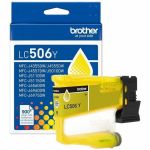 Brother Genuine LC506Y Standard Yield Yellow Ink Cartridge - Ink Cartridge - Yellow - Standard Yield - 900 Pages