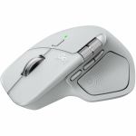 Logitech 910-007574 MX Master 4 for Mac Ergonomic Bluetooth Mouse with Advanced Performance Haptic Feedback Ultra-Fast Scrolling