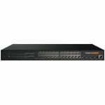 Yealink PoE Network L2+ Switch - 24 Ports - Manageable - Gigabit Ethernet - 10/100/1000Base-T  1000Base-X - 2 Layer Supported - 370 W PoE Budget - Twisted Pair  Optical Fiber - PoE Port