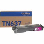 Brother TN637M Original Ultra High Yield Laser Toner Cartridge - Magenta Pack - 10000 Pages