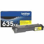 Brother TN635XXLY Original Super High Yield Laser Toner Cartridge - Yellow - 1 Each - 6 500 pages