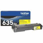 Brother TN635XLY Original High Yield Laser Toner Cartridge - Yellow - 1 Each - 4 500 pages