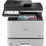 Brother MFC-L8930CDW Business Color Laser All-in-One Printer with Duplex Print  Scan  Copy  Low-Cost Printing  and Advanced Security Features - Printer - Up to 33ppm color / black- 2400