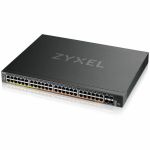 ZYXEL XMG2230-52HP Ethernet Switch - 48 Ports - Manageable - Gigabit Ethernet  2.5 Gigabit Ethernet  10 Gigabit Ethernet - 2.5GBase-T  10GBase-X  1000Base-T - 3 Layer Supported - 2400 W