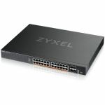 ZYXEL XMG2230-28HP Ethernet Switch - 24 Ports - Manageable - Gigabit Ethernet  2.5 Gigabit Ethernet  10 Gigabit Ethernet - 2.5GBase-T  10GBase-X  1000Base-X - 3 Layer Supported - 1440 W