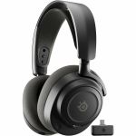 SteelSeries Arctis Nova 7P Wireless Headset - Stereo - Wireless - Bluetooth/RF - 36 Ohm - 20 Hz to 22 kHz - Over-the-head  On-ear - Binaural - Circumaural - Bi-directional  Noise Cancel