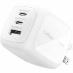 Belkin BoostCharge Pro 3-Port GaN Wall Charger 70W - 70 W - United States
