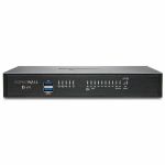 SonicWall TZ670 Network Security/Firewall Appliance - Intrusion Prevention - 8 Port - Gigabit Ethernet  10 Gigabit Ethernet - 5 Gbit/s Firewall Throughput - DES  3DES  MD5  SHA-1  AES (