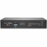 SonicWall TZ470 Network Security/Firewall Appliance - Intrusion Prevention - 8 Port - 2.5 Gigabit Ethernet  Gigabit Ethernet - 3.50 Gbit/s Firewall Throughput - DES  3DES  MD5  SHA-1  A
