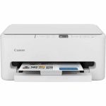 Canon PIXMA TS6520 Wired & Wireless Inkjet Multifunction Printer - Color - White - Copier/Printer/Scanner - 14 ppm Mono/9 ppm Color Print - 1200 x 1200 dpi Print - Automatic Duplex Prin