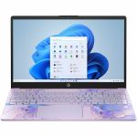 HP 15-fc0000 15-fc0133ds 15.6in Touchscreen Notebook - HD - AMD Athlon Silver Athlon 7000 Series 7120U - 4 GB - 256 GB SSD - Winter Lavender  Natural Silver - AMD Chip - 1366 x 768 - Wi