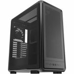 Cooler Master Premium Modular ATX Case MasterFrame 500 Mesh - Mid-tower - Black - Galvanized Cold Rolled Steel (SGCC)  Steel  Aluminium  Tempered Glass - 1 x Bay - 2 x 120mm  2 x 200mm