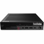 Lenovo ThinkStation P3 Gen 2 30K50057US Workstation - 1 x Intel Core Ultra 7 265 - 16 GB - 512 GB SSD - Tiny - Black - Intel Q870 Chip - Windows 11 Pro - 1 x NVIDIA RTX A400 4 GB Graphi