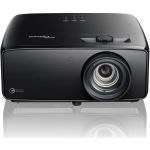 Optoma 3D Standard Throw DLP Projector - 3840 x 2160 - Front - 2160p - 30000 Hour Economy Mode - 4K UHD - 3000000:1 - 3000 lm - HDMI - USB - Network (RJ-45) - Home  Home Cinema
