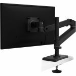 Ergotron Mounting Arm for Monitor  Display  LCD Display - Black - Height Adjustable - 1 Display(s) Supported - 34in Screen Support - 22 lb Load Capacity - 75 x 75  100 x 100 - VESA Moun