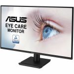 Asus VA27AQ 27in Class WQHD LED Monitor - 16:9 - 27in Viewable - In-plane Switching (IPS) Technology - LED Backlight - 2560 x 1440 - 16.7 Million Colors - Adaptive Sync - 350 Nit - 1 ms
