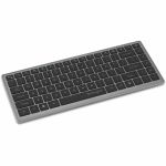 Kensington KB435 EQ Rechargeable Multi-Device Compact Keyboard - Wireless Connectivity - Bluetooth/RF - Compact - 5.4 - 32.81 ft - 2.40 GHz - USB Type A Interface - 86 Key(s) - CoPilot