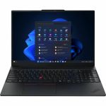 Lenovo ThinkPad E16 Gen 3 21SR0081US 16in Touchscreen Notebook - WUXGA - 60 Hz - Intel Core Ultra 7 255H - 32 GB - 1 TB SSD - English Keyboard - Black - Intel Chip - 1920 x 1200 - Windo