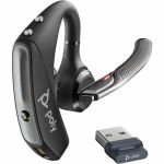 HPI SOURCING - NEW Voyager 5200 UC Earset - Microsoft Teams Certification - Alexa - Mono - Wireless - Bluetooth - 98.4 ft - 16 Ohm - 100 Hz to 20 kHz - Earbud  Over-the-ear - Monaural -