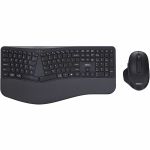Adesso WKB-7500CB Keyboard & Mouse - USB Type A Membrane/Scissor Wireless RF 2.40 GHz Keyboard - 104 Key - English (US) - USB Type A Wireless RF Mouse - Laser/Optical - 1600 dpi - 2 But