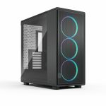 Fractal Design Computer Case Epoch XL - Full-tower - Black - Mesh  Aluminum  Steel  Tempered Glass - 4 x Bay - 3 x 140mm Fan(s) Installed - EATX  ATX  ITX  Micro ATX  Mini ITX Motherboa