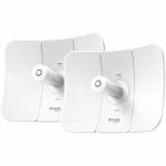 Omada Beam Bridge 5 UR Single Band Wi-Fi 5 IEEE 802.11a/n/ac 867 Mbit/s Wireless Bridge - Indoor/Outdoor - 5 GHz - 2 x External Antenna(s) - External - 9.3 Mile Maximum Outdoor Range -