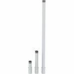 AXIS TP3908-E Mounting Pipe for Surveillance Camera - White - Horizontal/Vertical - 6.61 lb Load Capacity - Aluminum