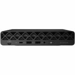 HP EliteDesk 8 G1i Desktop Computer - Intel Core Ultra 7 265T - 16 GB - 512 GB PCI Express NVMe SSD - Mini PC - Jack Black - Intel Q870 Chip - Windows 11 Pro - Intel DDR5 SDRAM - Wi-Fi