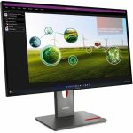 Lenovo ThinkVision P27Q-40 27in Class WQHD LED Monitor - 16:9 - Eclipse Black - 27in Viewable - In-plane Switching (IPS) Technology - WLED Backlight - 2560 x 1440 - 1.07 Billion Colors