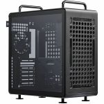 Cooler Master QUBE Q540-MGNN-S00 Gaming Computer Case Mid-tower - Stardust Iron - Steel Tempered Glass 3x Bay 1x 120mm Fan
