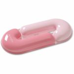 Kensington Duo Gel Wrist Rest - 0.71in Height x 7.40in Width x 3.27in Depth - Pink - Polyurethane - Mouse - Retail - 1