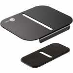 SIIG Adjustable Reinforcement Bracket Mount Plate-black Protects Your Desktop - Steel  Ethylene Vinyl Acetate (EVA) - 1