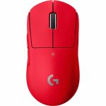 Logitech G PRO X SUPERLIGHT 2 SE Gaming Mouse - HERO 2 - Cable/Wireless - Radio Frequency - 2.40 GHz - Rechargeable - Red - USB 2.0 Type C - 44000 dpi - 5 Button(s)