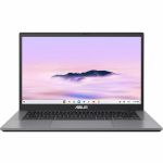 Asus Chromebook Plus CX34 CX3402CVA-DB388T-GR 14in Touchscreen Chromebook - Full HD - Intel Core 3 100U - 8 GB - 128 GB Flash Memory - Rocky Gray - Intel Chip - 1920 x 1080 - ChromeOS -