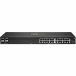 Aruba CX 6000 24p 10M/100M/1G 4p SFP 1G Switch - 24 Ports - Manageable - Gigabit Ethernet - 2 Layer Supported - 4 SFP Slots - 22.40 W Power Consumption - Optical Fiber  Twisted Pair - C