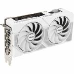 ASUS DUAL-RTX5060-O8G-WHITE Dual GeForce RTX 5060 OC White Edition Graphics Card 8GB GDDR7 PCI Express 5.0 2x HDMI 2.1a