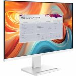 MSI PRO MP273QW E14 - PROMP273QWE14 - Business Productivity Monitor White - 27in IPS WQHD 144Hz Adaptive-Sync Display - HDMI - DisplayPort - Flat - HDR Ready - 1 x Headphone-out