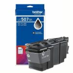 Brother Genuine LC507BK Ultra High Yield Black Ink Cartridge - Ink Cartridge - Black - Ultra High Yield - 12000 Pages